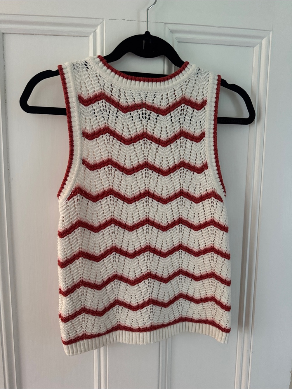 Veronica Beard Jerrel Cropped Knit Tank Top - Picture 7 of 7